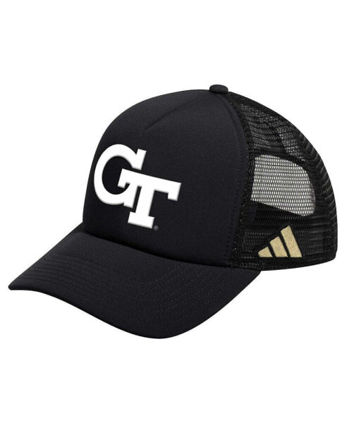 Men's Black Georgia Tech Yellow Jackets Ghost Stories Trucker Adjustable Hat