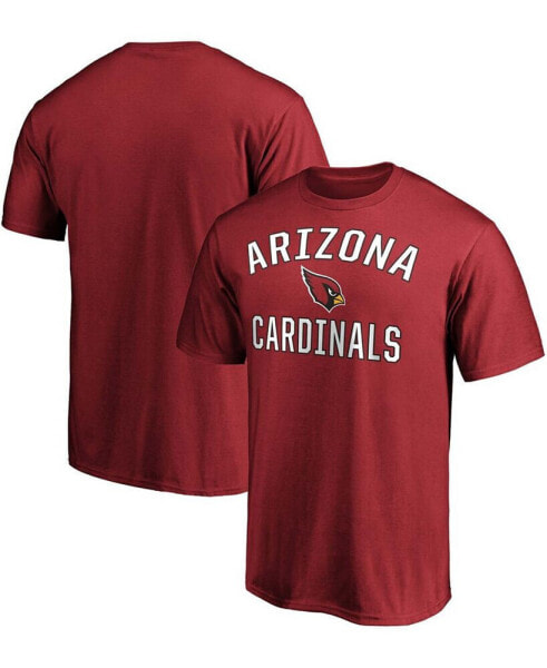 Men's Cardinal Arizona Cardinals Victory Arch T-shirt