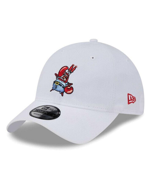 Men's White SpongeBob SquarePants Mr. Krabs 9TWENTY Adjustable Hat