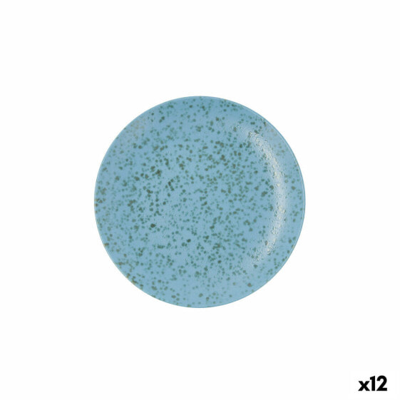 Плоская тарелка Ariane Oxide Керамика Синий (Ø 21 cm) (12 штук)