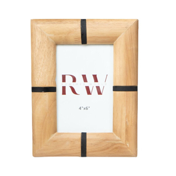 Photo frame Romimex Natural MDF Wood 10 x 15 x 3 cm