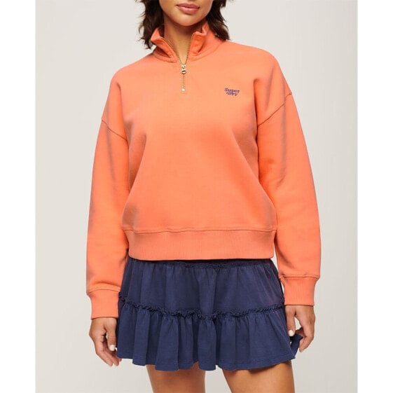 SUPERDRY Essential half zip sweatshirt