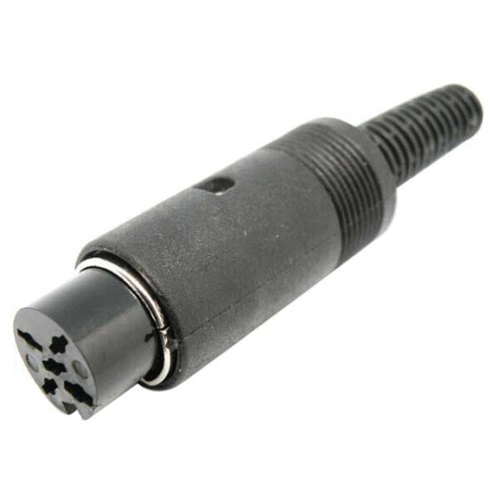 EUROCONNEX 1047 DIN Female Connector 5P 360