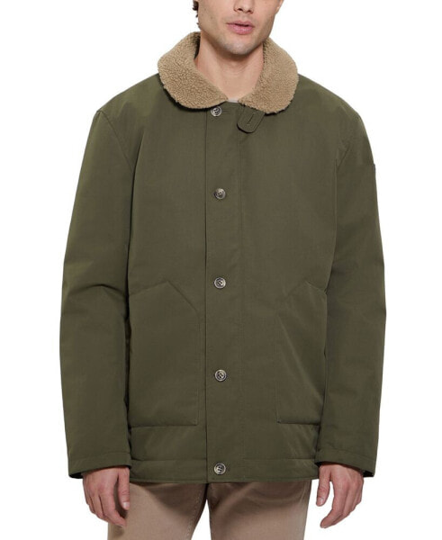 Men's Sherpa Lined Coach Jacket