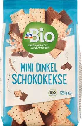 Mini Schokokekse, Dinkel, 125 g