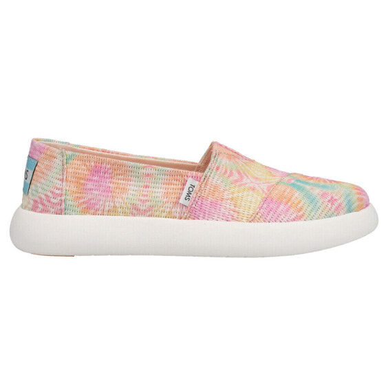 TOMS Alpargata Mallow Crochet TieDye Womens Size 5 B Flats Casual 10017828