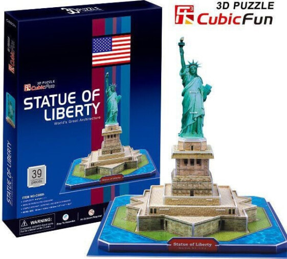 Cubicfun PUZZLE 3D STATUA WOLNOŚCI - C080H