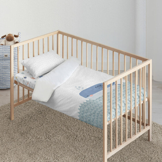 Комплект постельного белья для детей Kids&Cotton Malu Big Синий 115 x 145 см