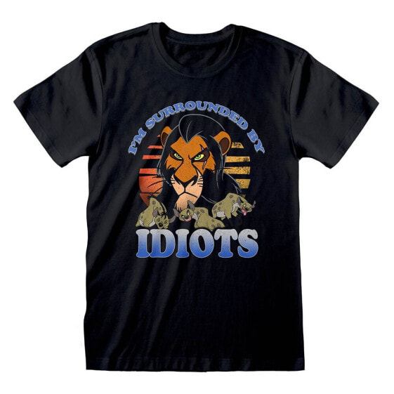 HEROES Official Disney Lion King Surrounded By Idiots short sleeve T-shirt