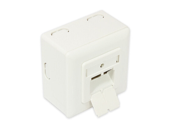 Good Connections GC-N0023 - RJ-45 - 6a - White - 80 mm - 80 mm