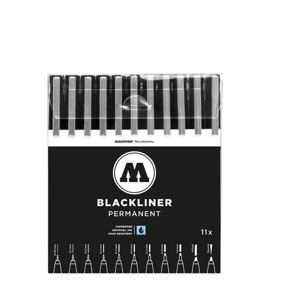 Molotow 200485 - Black - Black - Germany - 11 pc(s)