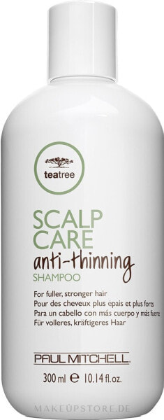 Shampoo für volleres und fräftigeres Haar - Paul Mitchell Tea Tree Scalp Care Anti-Thinning Shampoo 300 ml