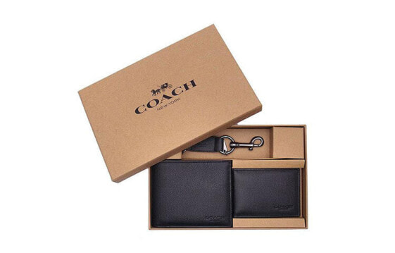 COACH Compact 64118-BLK Wallet