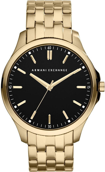 Armani Exchange Men's Three Hand Watch 45mm Case Size Stainless Steel Strap