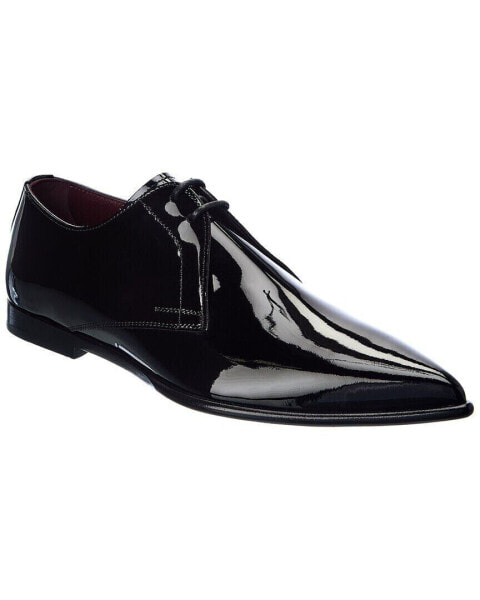 Dolce & Gabbana Patent Oxford Men's Black 41