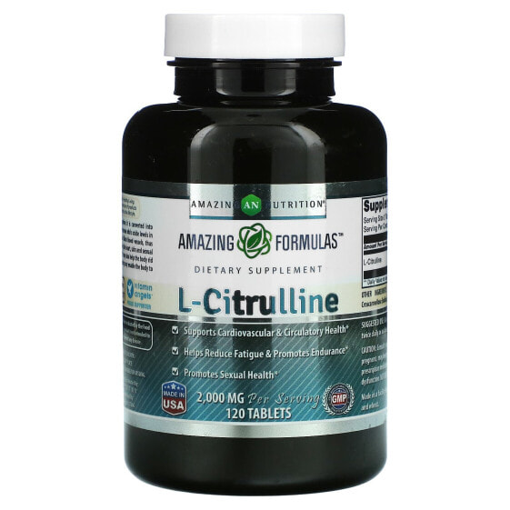 L-Citrulline, 2,000 mg, 120 Tablets (1,000 mg per Tablet)