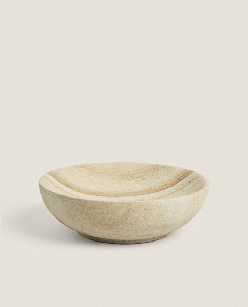 Decorative stone bowl