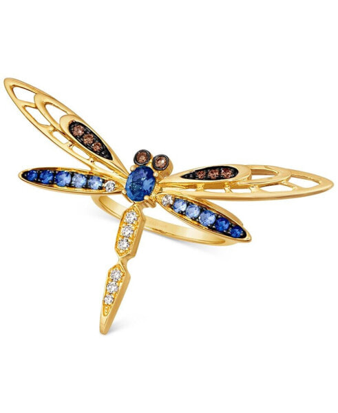 Кольцо Le Vian ombré Dragonfly 14k Gold
