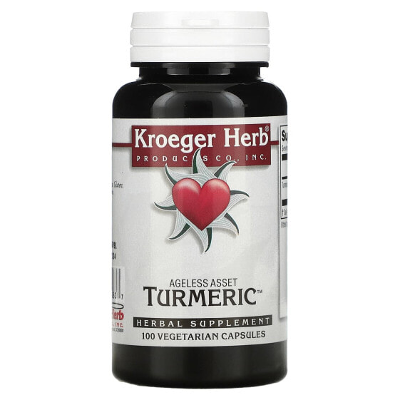 Turmeric, 100 Vegetarian Capsules