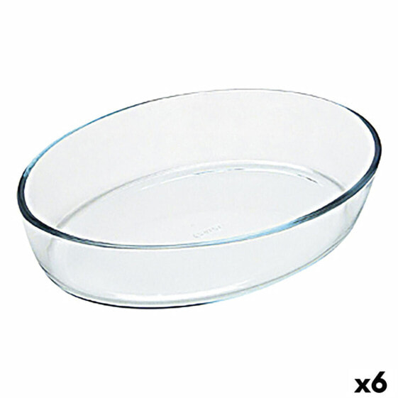 Форма для выпечки Pyrex Classic овальная 35 x 24 x 7 cm Прозрачный Cтекло (6 штук)