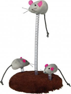 Игрушка для кошек TRIXIE Мышки на пружине