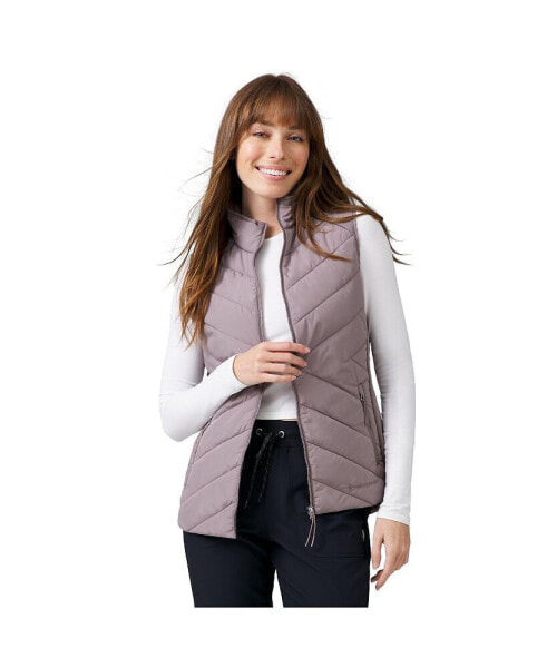 Women's Quilted Hybrid Vest