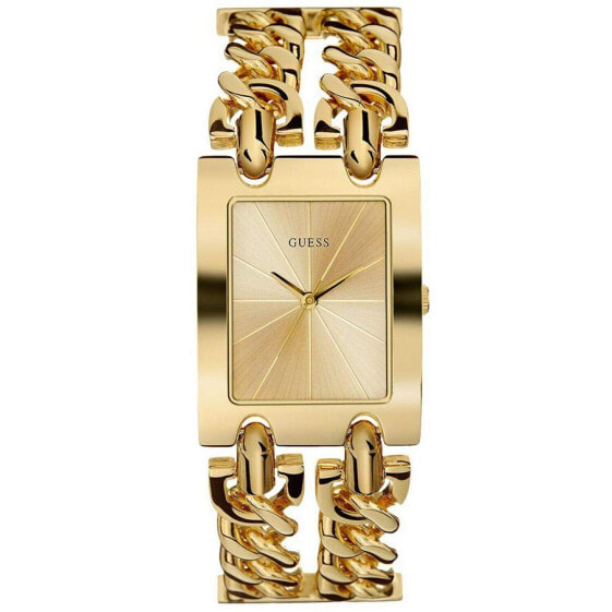 GUESS Ladies Analogue Quartz Watch with Stainless Steel Strap W1117L2