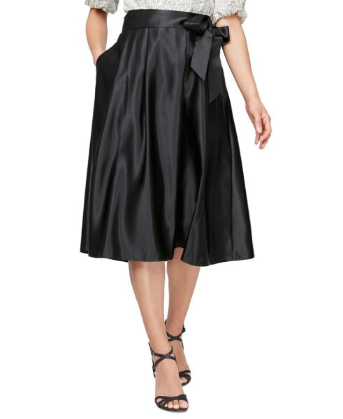 Petite Ponte Midi Ball Gown Skirt