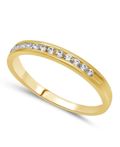 Diamond Band (1/6 ct. t.w.) in 14k White, Yellow or Rose Gold