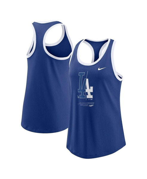 Women's Royal Los Angeles Dodgers Tech Tank Top