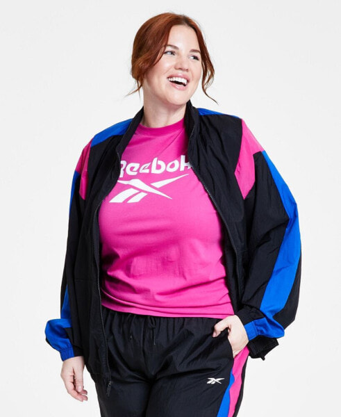 Толстовка Reebok Front Colorblocked