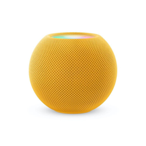 Apple HomePod mini - Siri - Round - Yellow - Full range - Touch - Apple Music - TuneIn