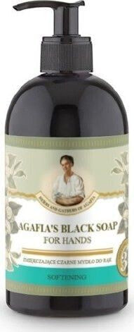 Жидкое мыло Рецепты бабушки Агафьи черное 500 мл