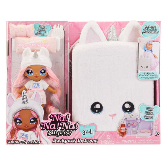 NA NA NA SURPRISE 3 In 1 Whitney Sparkles Backpack Doll