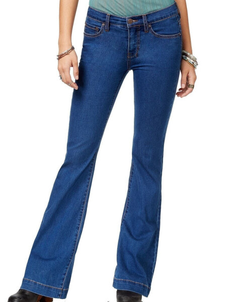 Free People Women's New Flared Jeans Dallas Wash 25