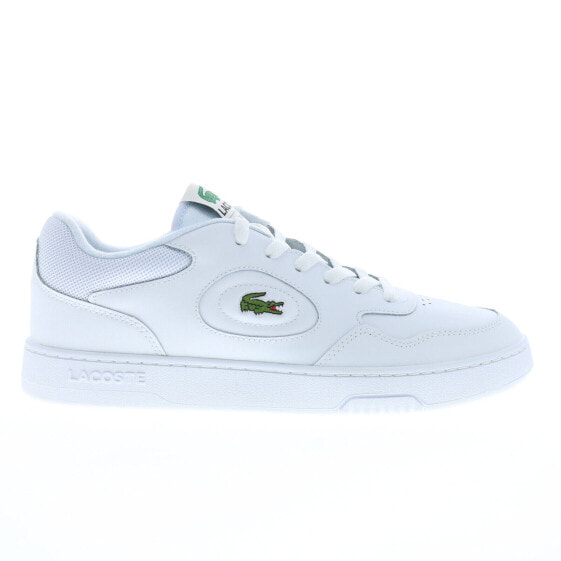 Lacoste Lineset 223 1 SMA Mens White Leather Lifestyle Sneakers Shoes