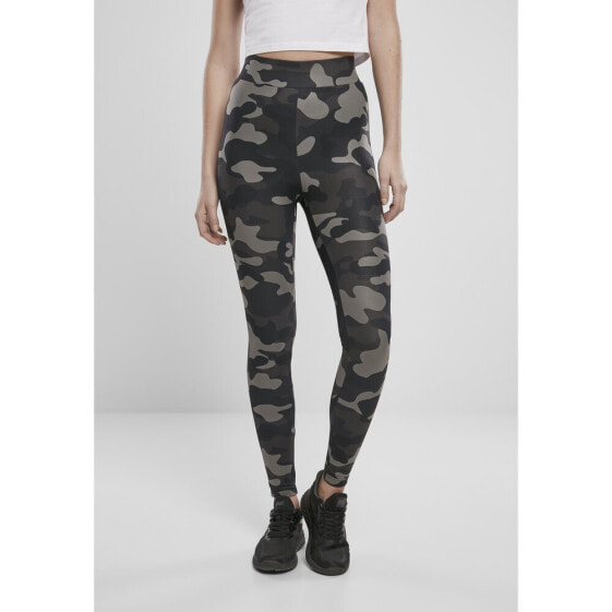 URBAN CLASSICS Leggings Camo Waist