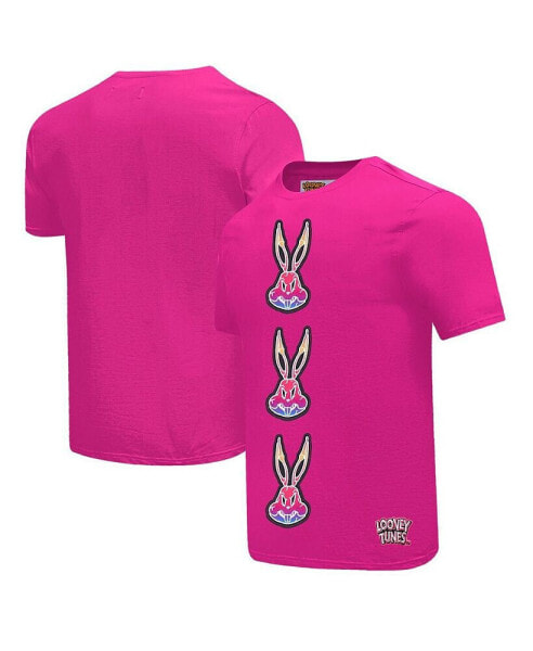 Men's Bugs Bunny Pink Looney Tunes Acid Colors T-Shirt