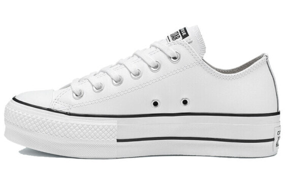 Кеды Converse Chuck Taylor All Star Leather Platform Low Top