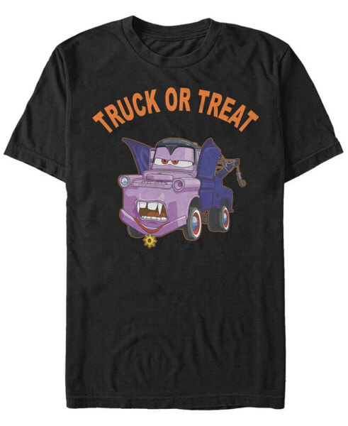 Disney Pixar Men's Cars Vampire Mater Truck or Treat Short Sleeve T-Shirt