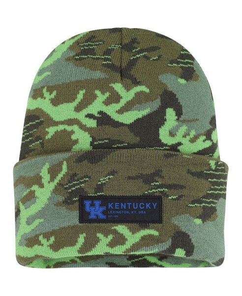 Men's Camo Kentucky Wildcats Veterans Day Cuffed Knit Hat