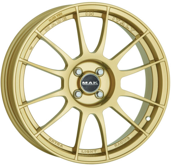 Колесный диск литой Mak XLR gold 7.5x18 ET40 - LK4/100 ML72
