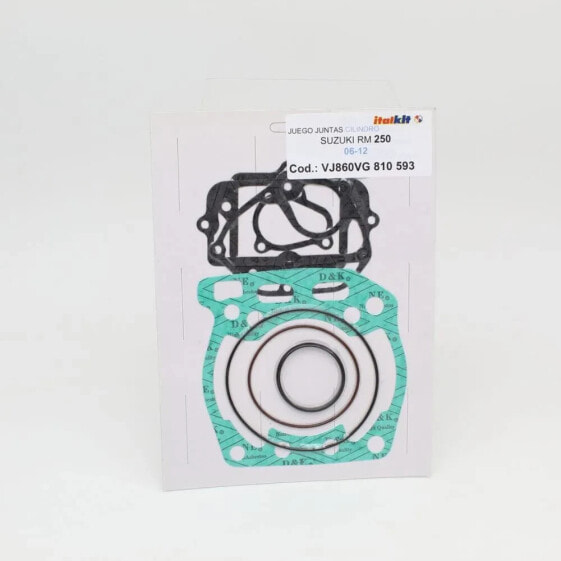 ITALKIT Suzuki RM 250 06-12 Top End Gasket Kit