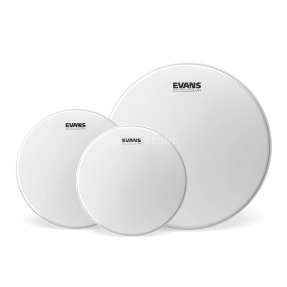 Evans UV1 Coated Tom Pack Fusion 10", 12", 14"