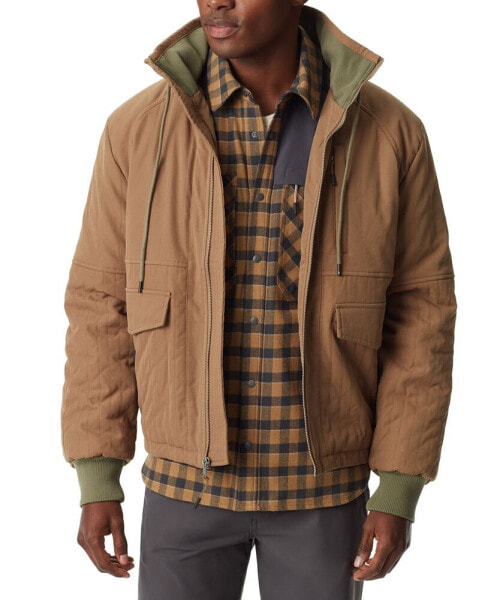 Men's Quilted Bomber Jacket