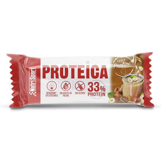 NUTRISPORT 33% Protein 44gr Protein Bar Hazelnut&Praline 1 Unit