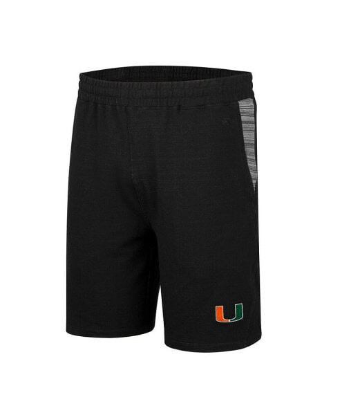 Men's Black Miami Hurricanes Wild Party Shorts