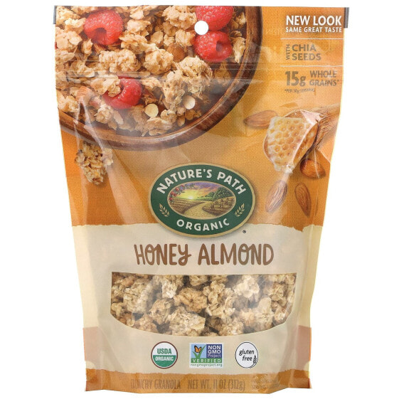 Crunchy Granola, Honey Almond, 11 oz (312 g)