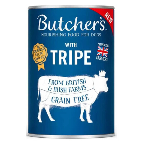 BUTCHER´S Original Tripe Mixrumen Pate 1200g Wet Dog Food