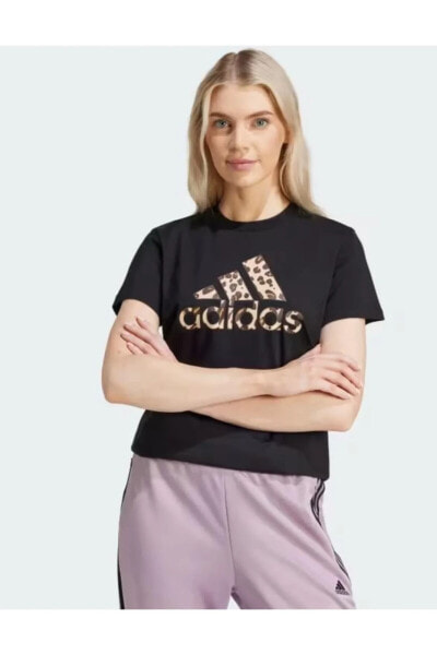 Футболка женская Adidas Логотип W Animal GT IT1425